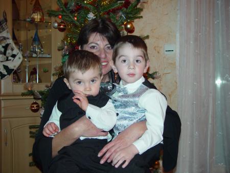 Belle mamounette avec ces petits enfants