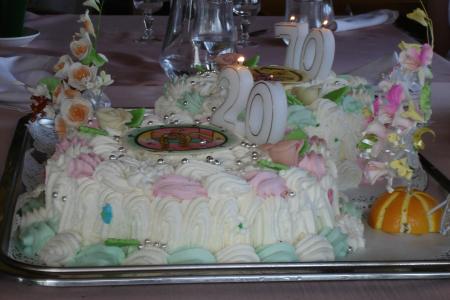 Gateau de mes20 ans